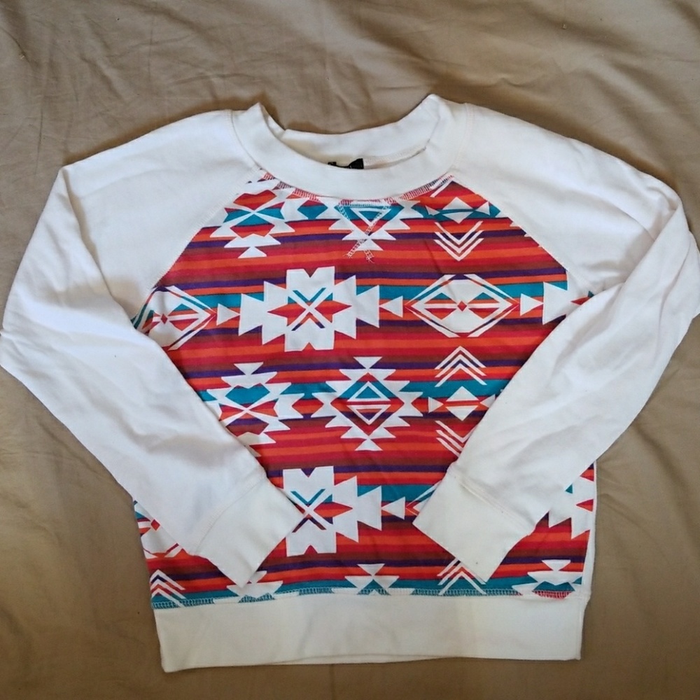 Tribal Print Top